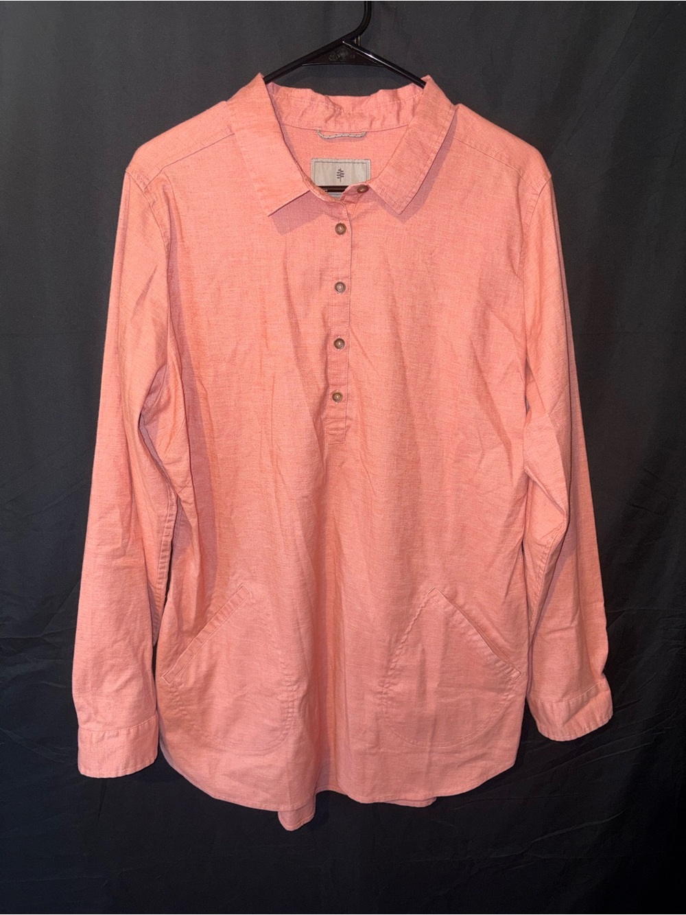 Royal Robbins Hemp Chambray Long Sleeve Tunic